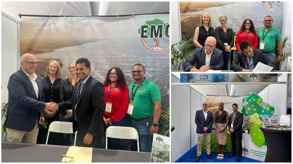 Signing of the MOU with GeoCentric