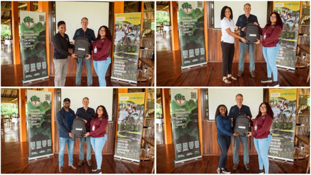 Speakers Receiving Tokens of Appreciation