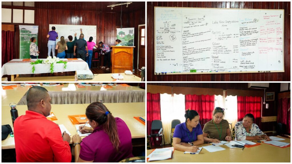 Participants on Day 1 of the Culinary Arts Training