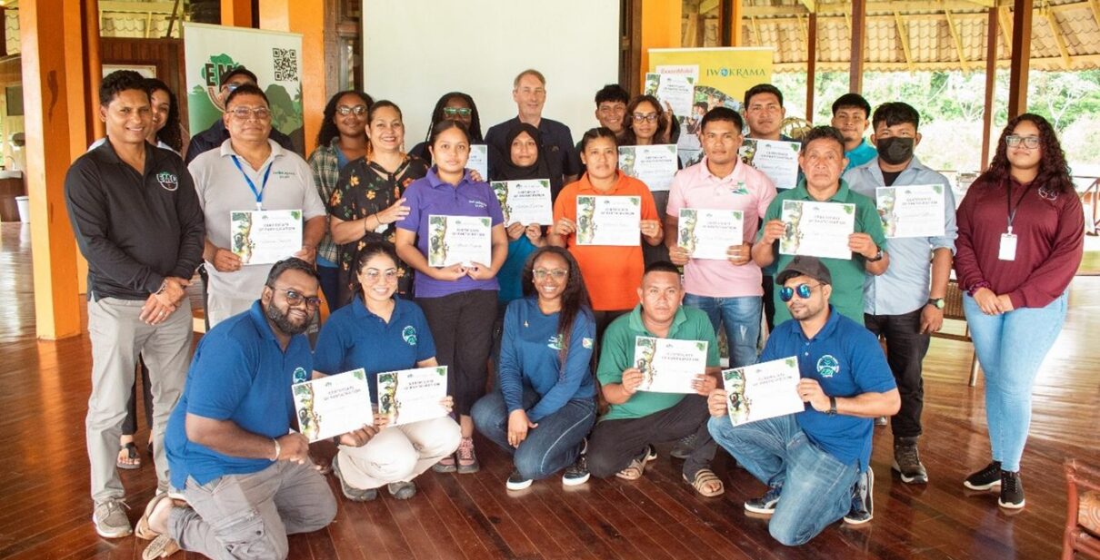 EMC Empowers Conservation Practitioners Through Biodiversity Assessment Training