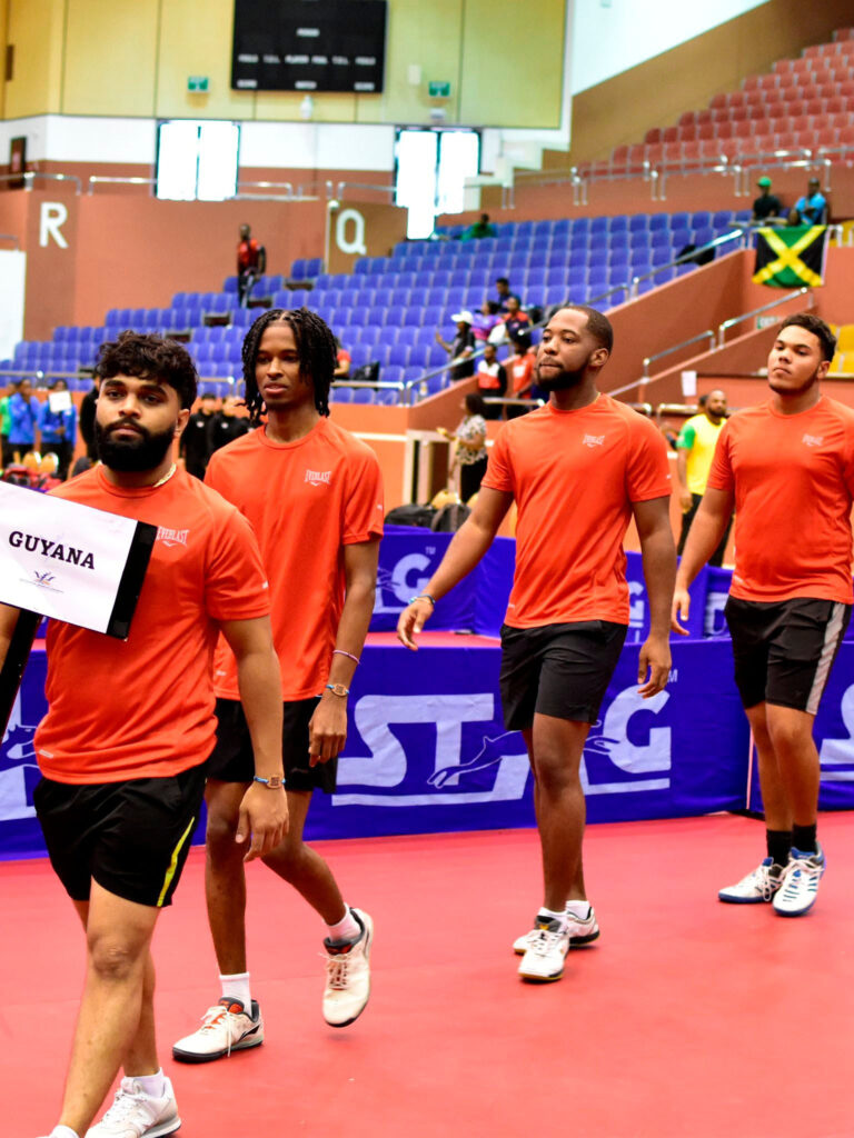 Guyana’s team at the 2025 Caribbean Regional Championships