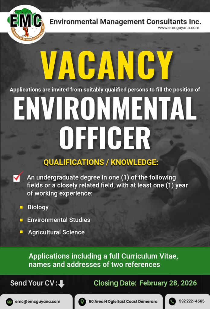 Environmental Officer Vacancy