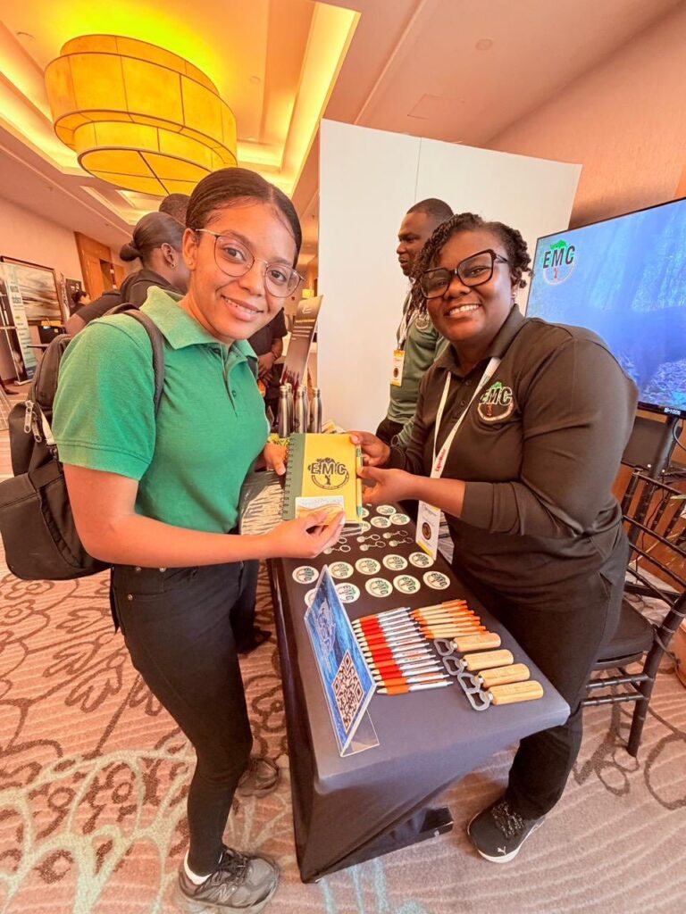 Visitors with their EMC Tokens