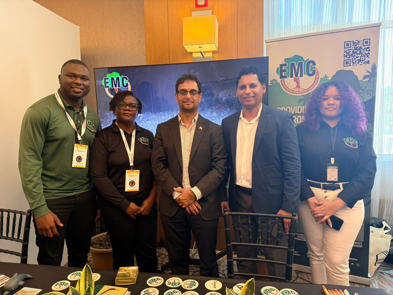 Minister of Public Service, Government Efficiency and Implementation, Hon. Zulfikar Ally, Engaging with EMC Team Members