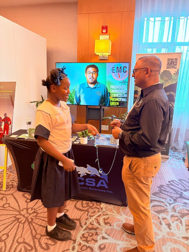 Visitors with their EMC Tokens