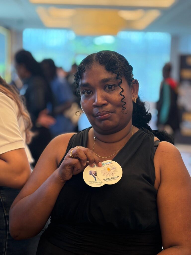 Visitors with their EMC Tokens